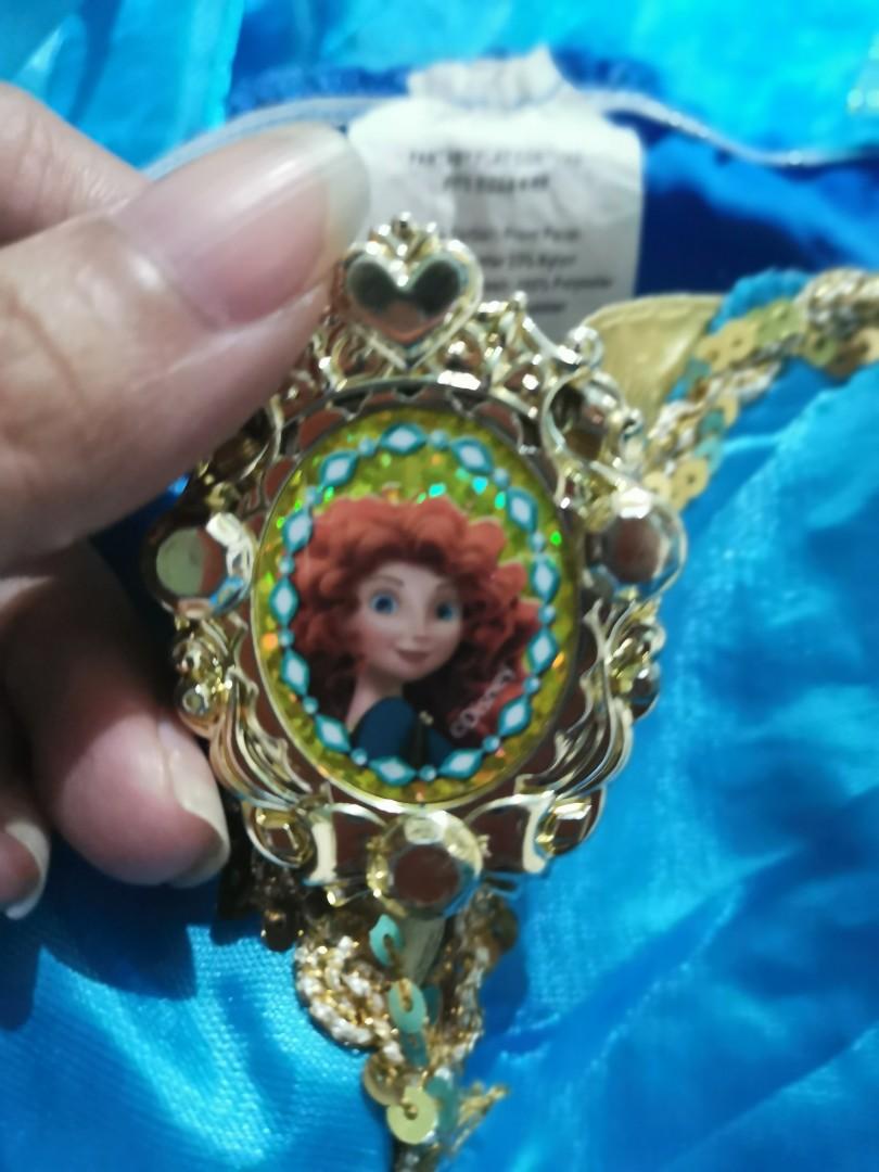 Disney Brave Merida costume (Category: Babies & Kids Fashion) located in Taguig. Submitted by mystuff4youph (Listing ID 1056552964, Image 3). Description: Brave Merida costume 4to6t on tag Like new pa Flaw: natastas lang sa laylayan sa likod pede patahi lang. See last pic. No other flaw.