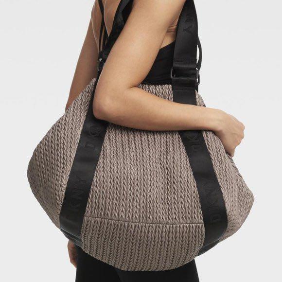 DKNY Collapsible Sports Yoga Gym Bag Women s Fashion Bags Wallets Tote Bags on Carousell