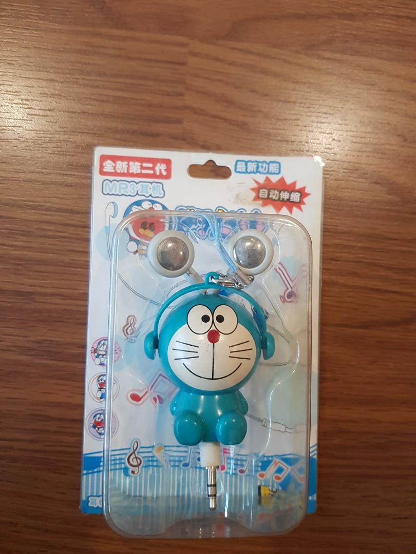 Doraemon cute earphones Hobbies Toys Toys Games on Carousell