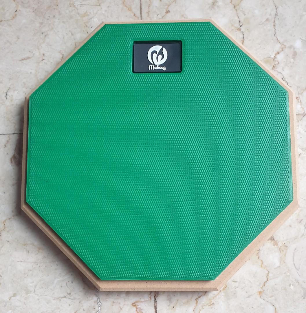Moboog Drum Practice Pad 8 Inches Good Rebound Rudiments (2 colours
