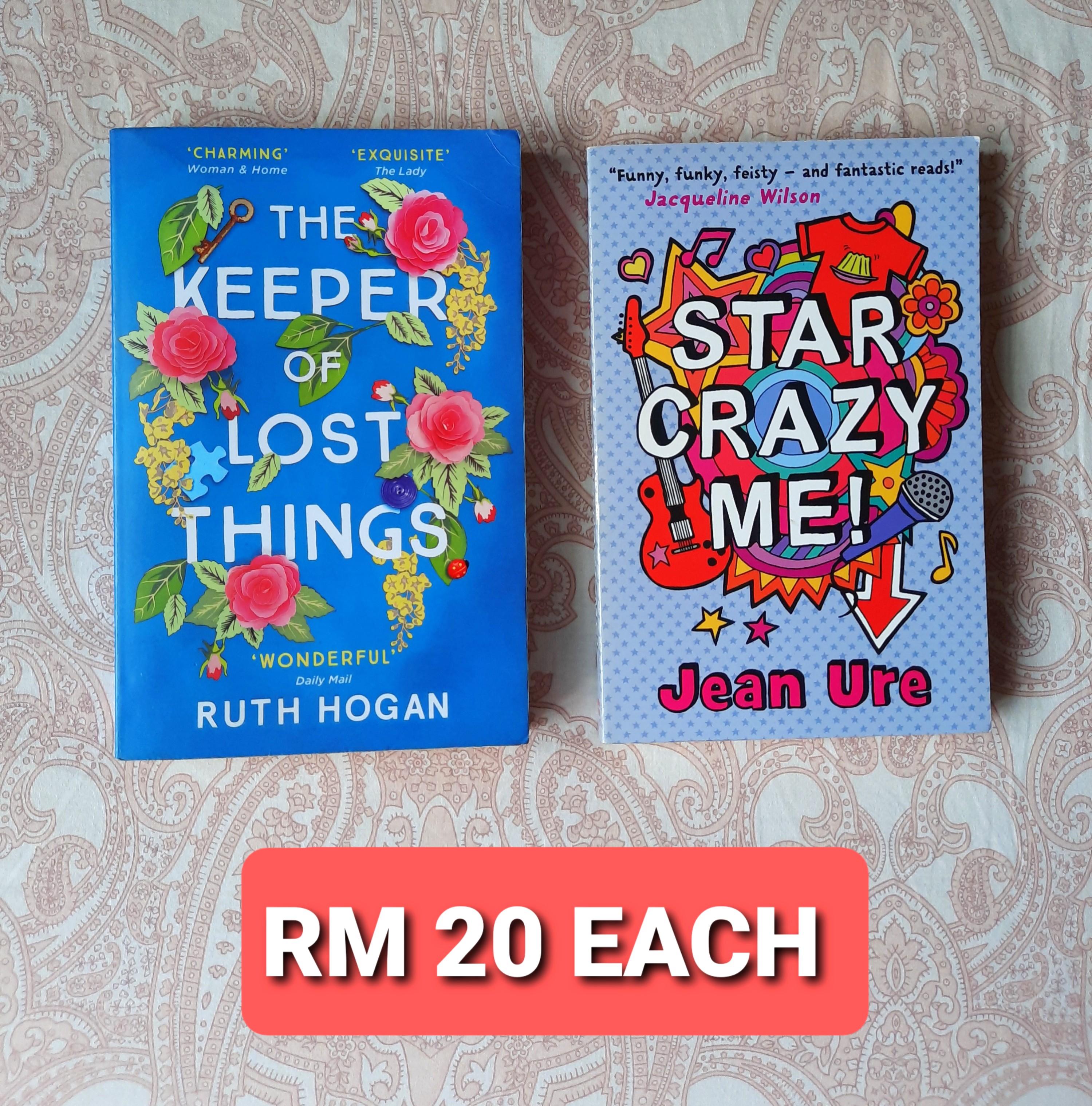 Wts Youngadult English Teen Novel The Keeper Of Lost Things Star Crazy Me Books Stationery Books On Carousell