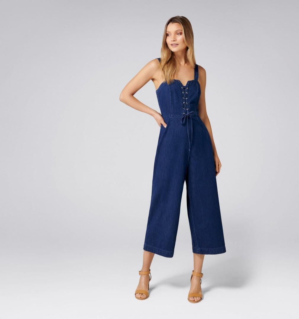 Forever new sale denim jumpsuit
