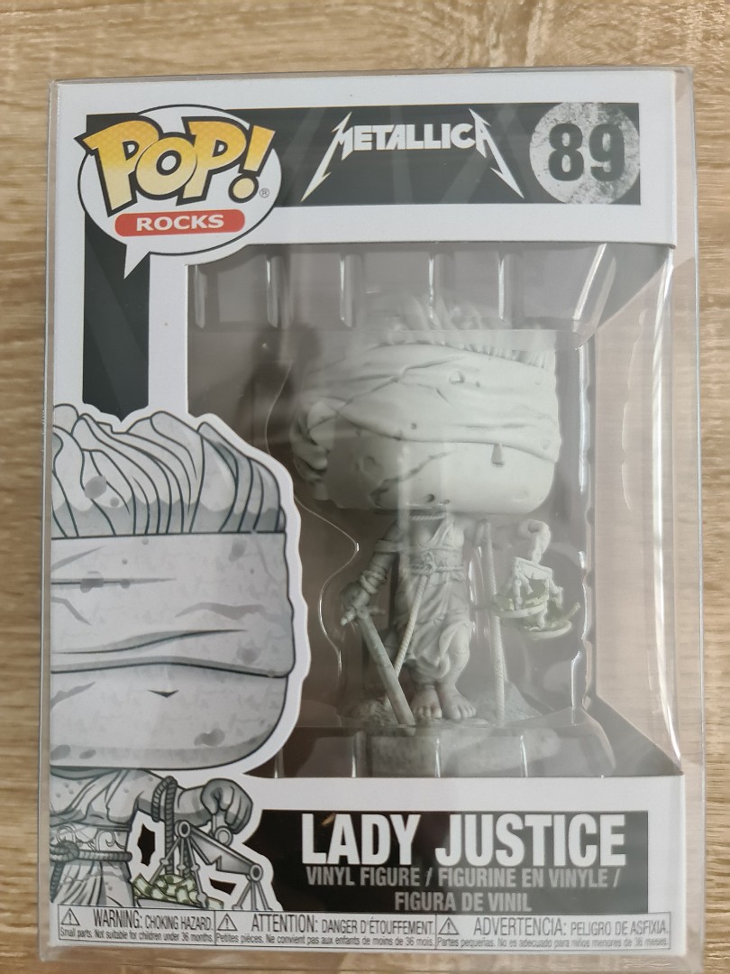 Funko Pop! Rocks: Metallica - Lady Justice Vinyl Figure #89 – rock