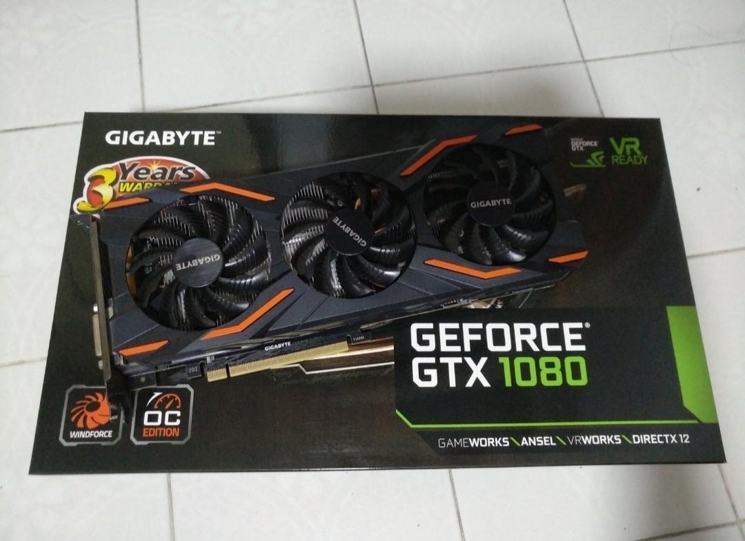 Gigabyte geforce gtx best sale 1080 windforce oc