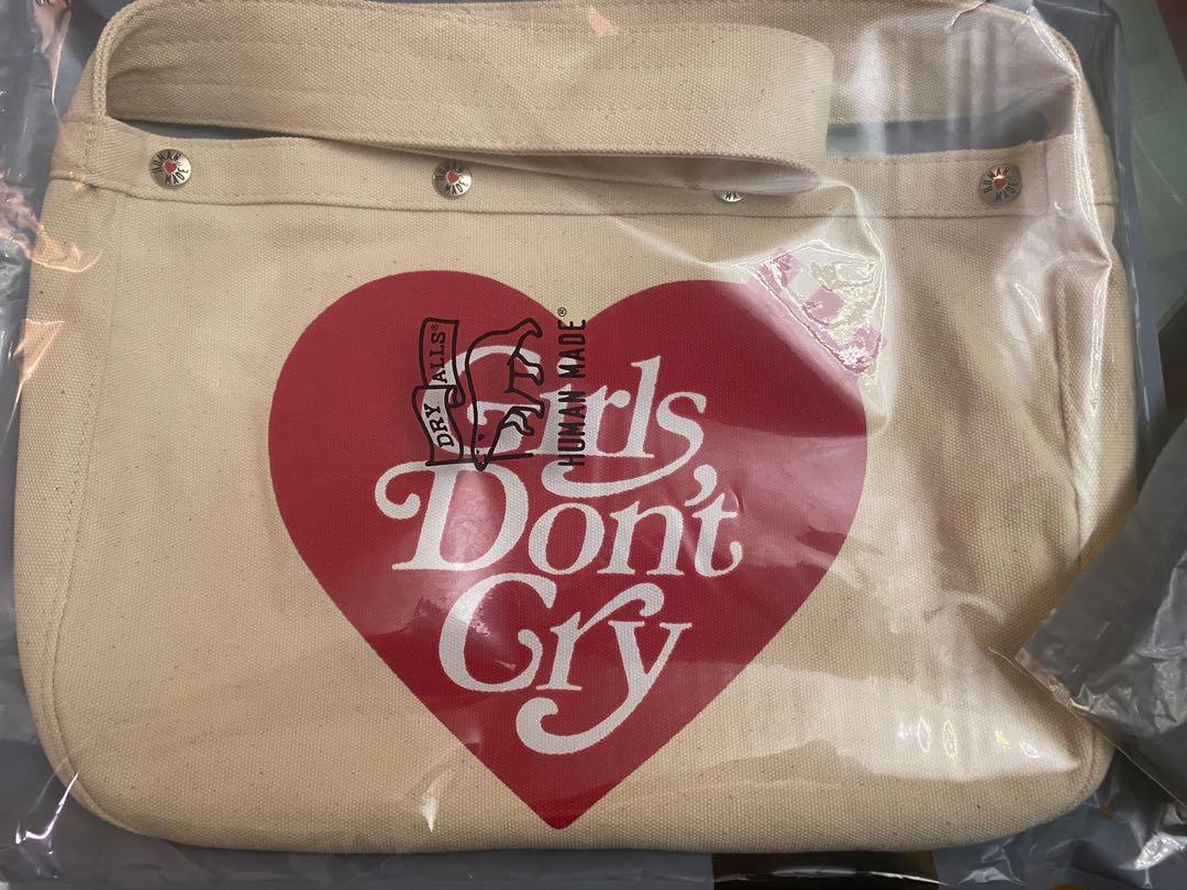 Girls Don't Cry x HUMAN MADE paperboy bag, 名牌, 手袋及銀包- Carousell