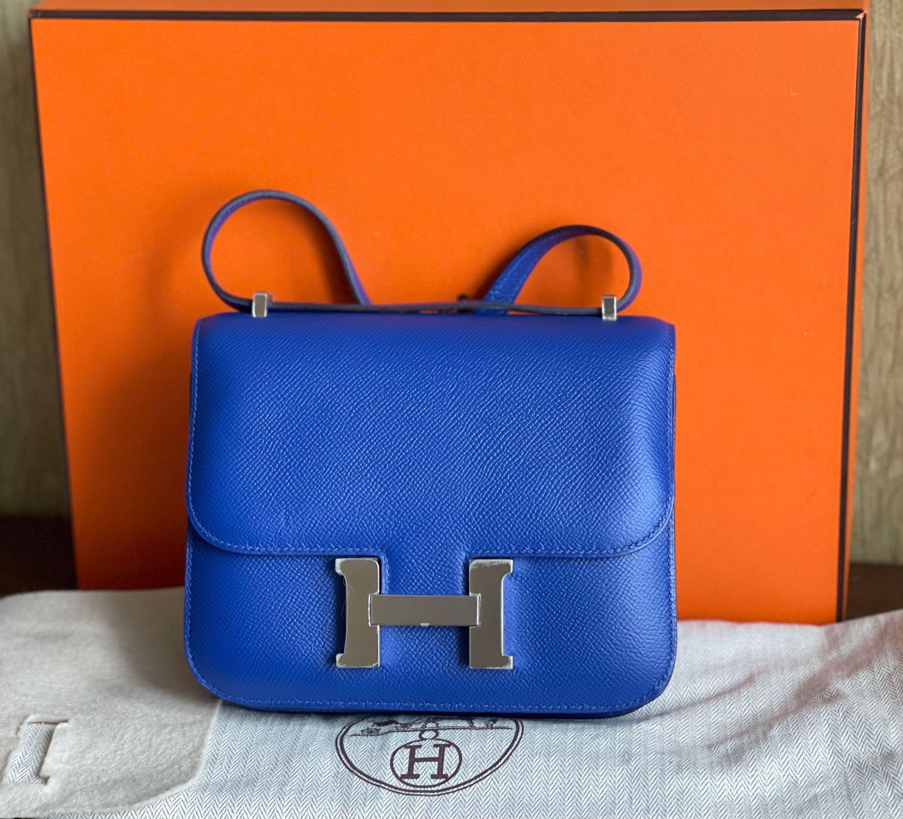 Hermes BNIB Constance 18 Vert Criquet