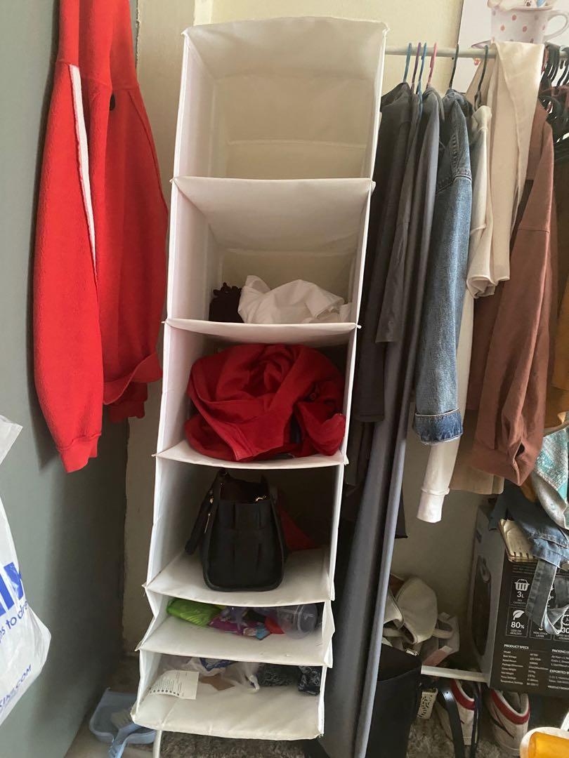 ikea hanging rack clothes, Furniture & Home Living, Home Decor, Wall