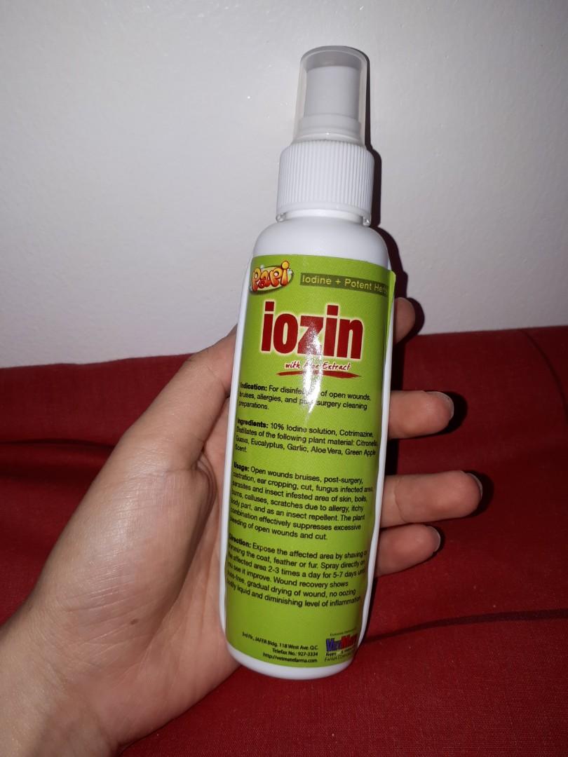 Iozin wound spray on sale