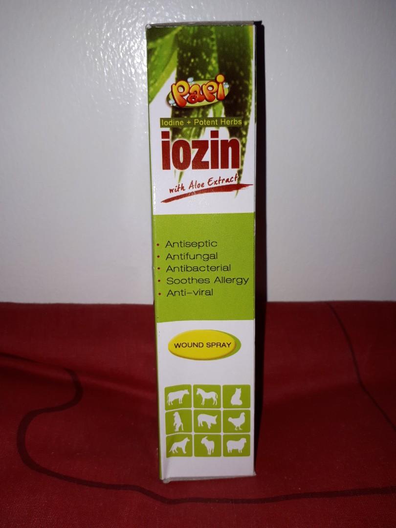 Iozin wound spray shop
