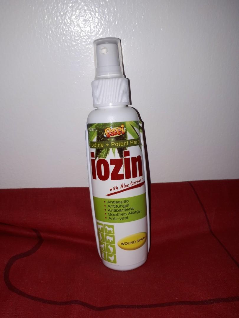 Iozin spray for dogs shop