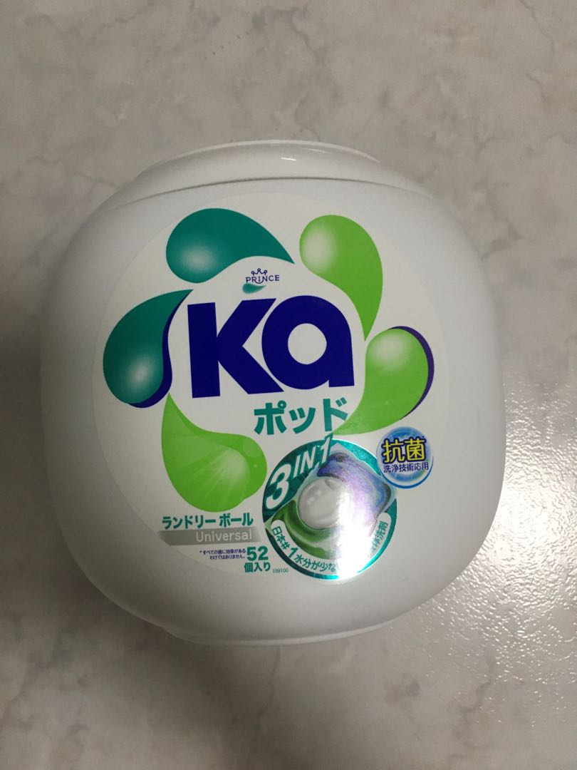 KA 3 in 1 Laundry Capsules, Furniture & Home Living, Cleaning