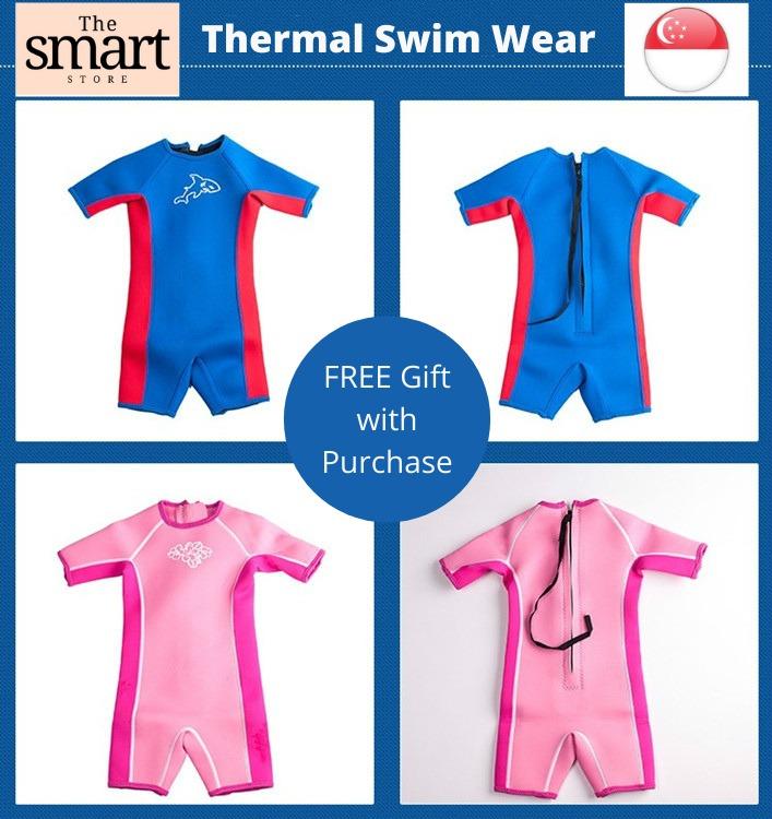 Kids Baby Thermal Swimwear Kids Thermal Swim Suit 3mm Thick Snorkeling diving Keep Warm Swim Wear Swimsuit