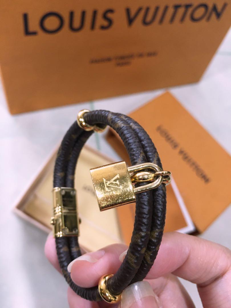 Louis Vuitton Monogram Keep It Twice Bracelet 17 528175