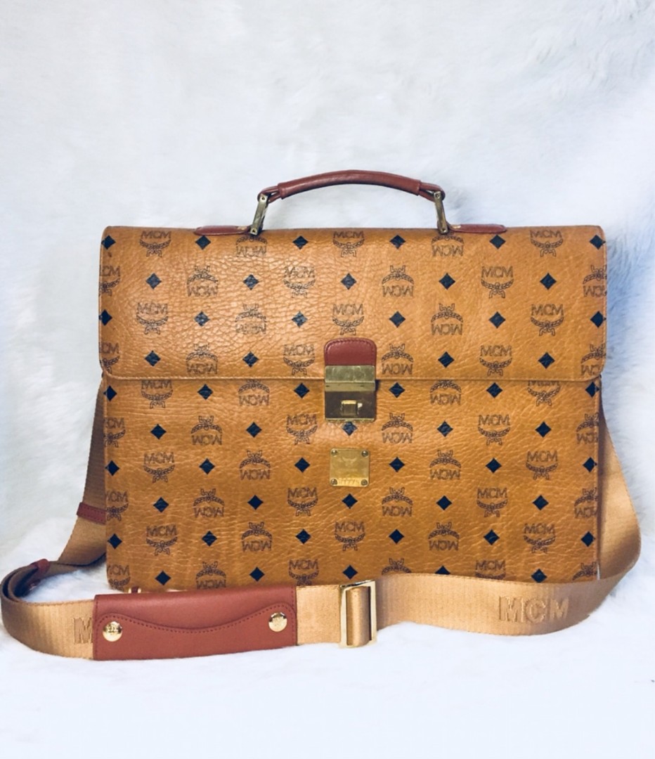 MCM Document Bag Luxury Bags Wallets on Carousell