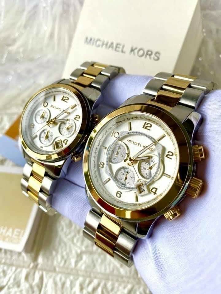 Michael Kors Couple Watch Sale, Women's Fashion, Watches & Accessories,  Watches on Carousell