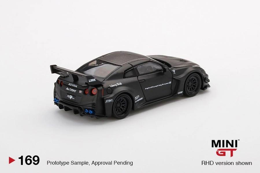 ポケットいっぱい 1/64 ミニカー MINIGT LBWK 限定5000台 R35 GTR 改