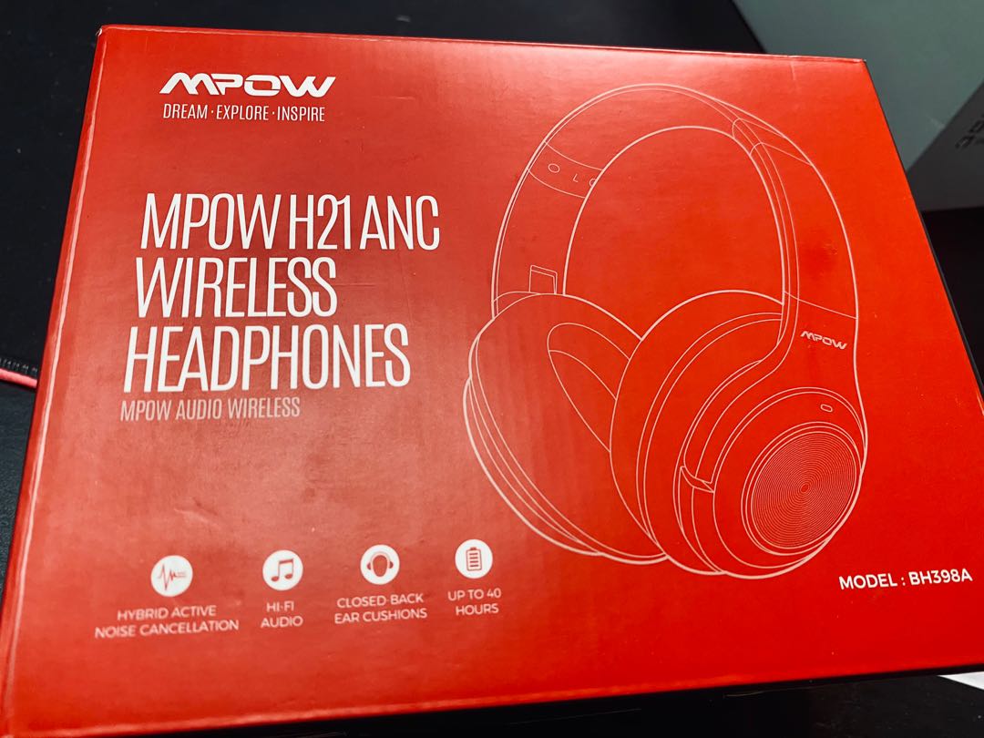Mpow h21 noise cancelling headphones on sale