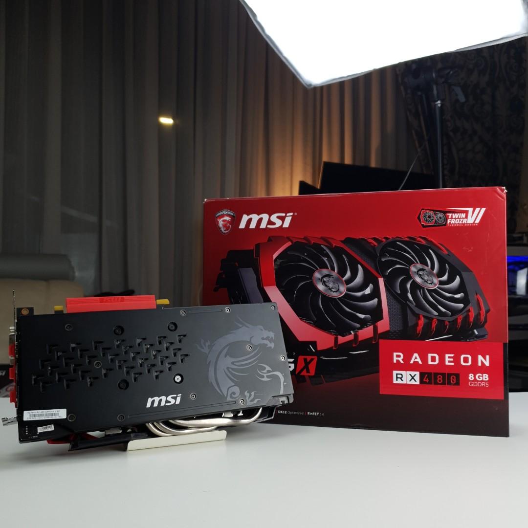 Rx 480 on sale 8gb msi