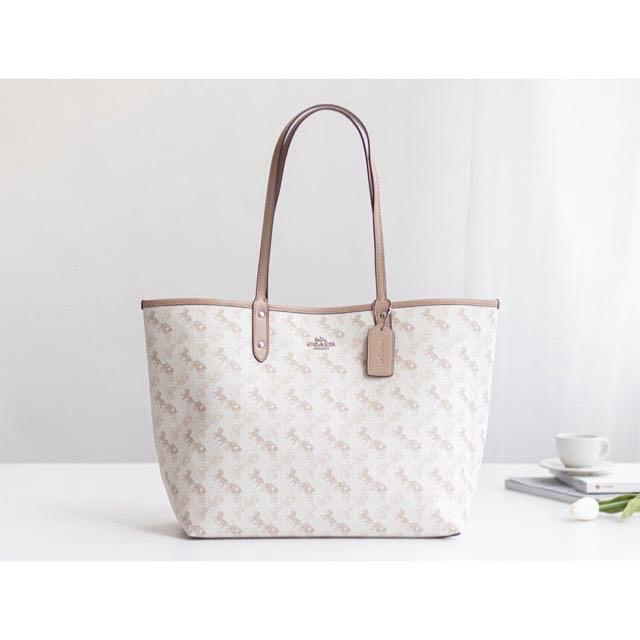 Coach double sided new arrivals tote bag