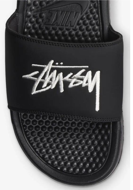 Nike Benassi x St ssy Slide Men s Fashion Footwear Slippers