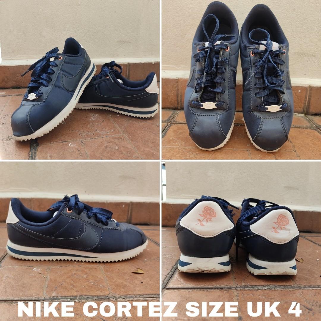 nike cortez size 4