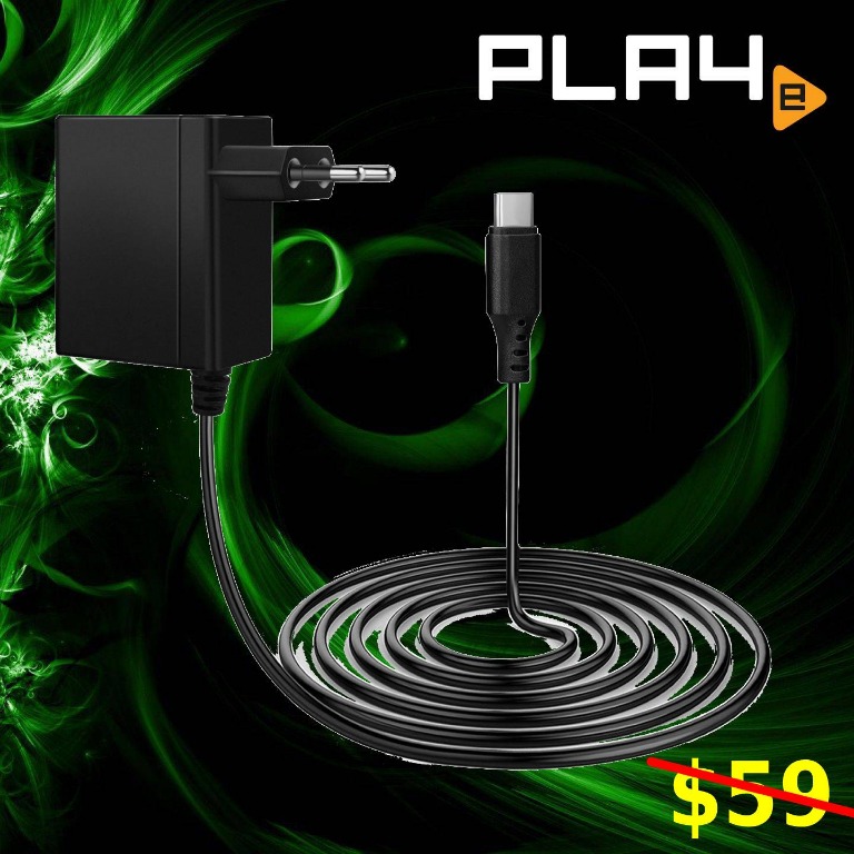 Nintendo Switch Ac Adapter 2 Pin Plug Brand New Video Gaming Gaming Accessories Cables Chargers On Carousell