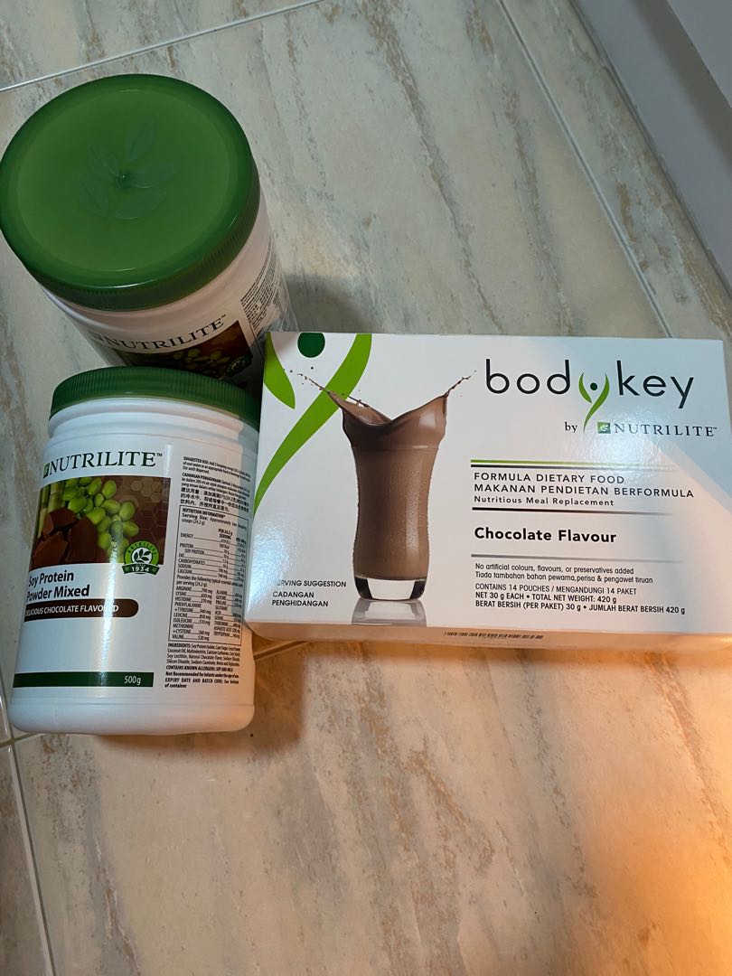 Nutrilite Bodykey n Protein Powder(Chocolate), Everything Else on Carousell