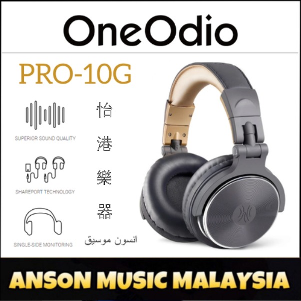 OneOdio PRO 10G Studio DJ Headphones PRO10 Audio Headphones Headsets on Carousell