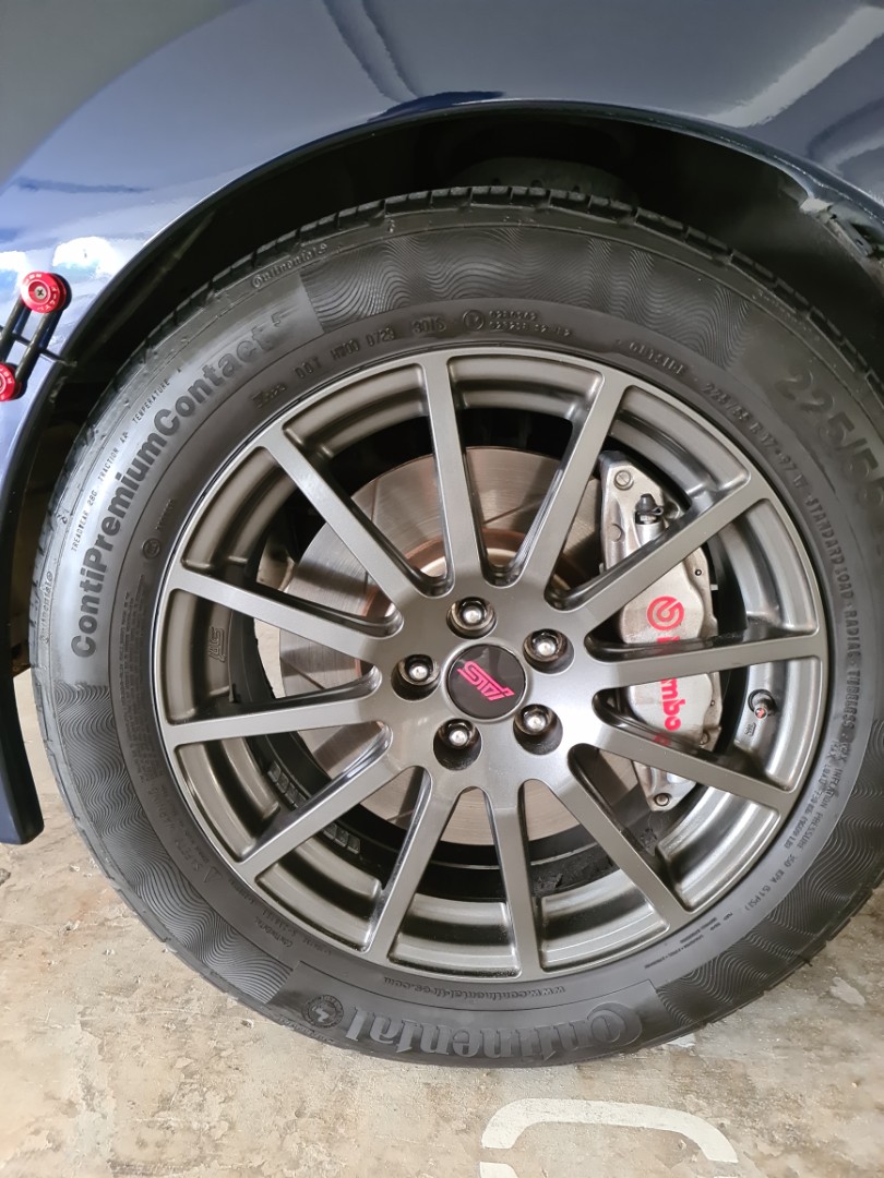 Original Enkei SUBARU STI 17