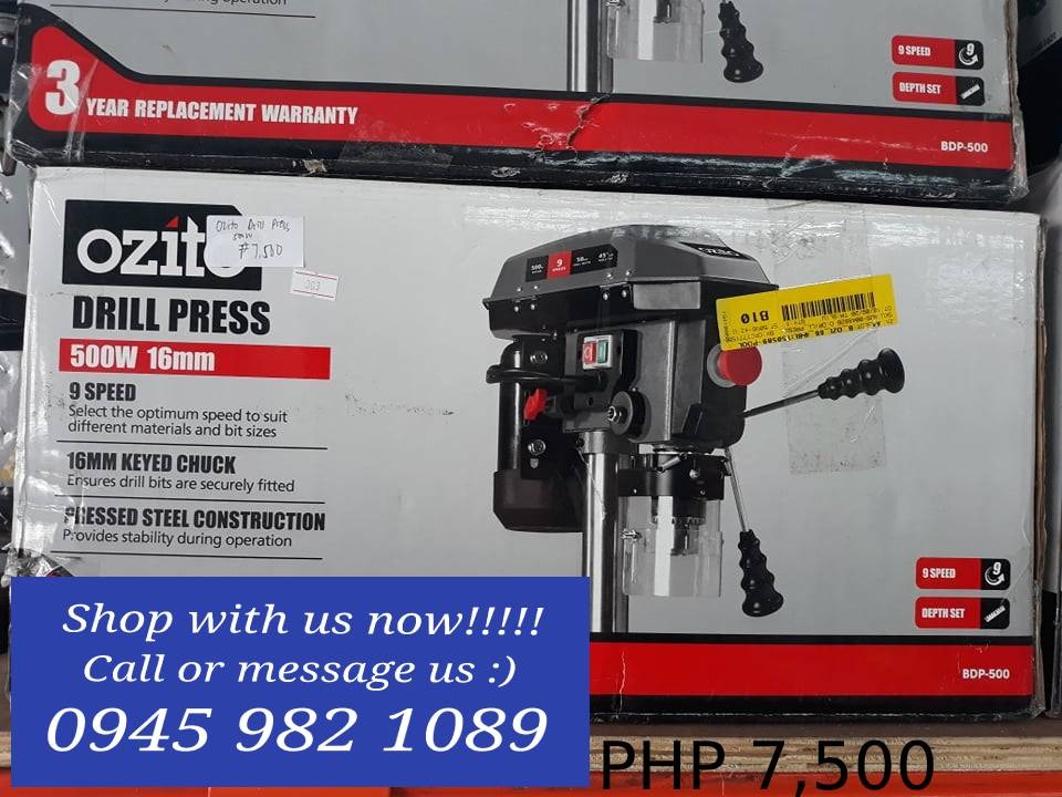 OZITO Drill Press Commercial Industrial Construction Tools