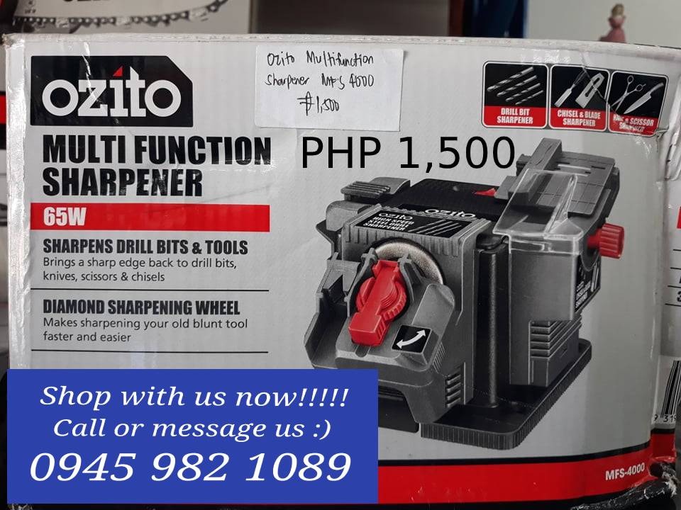 Ozito multi function sharpener deals