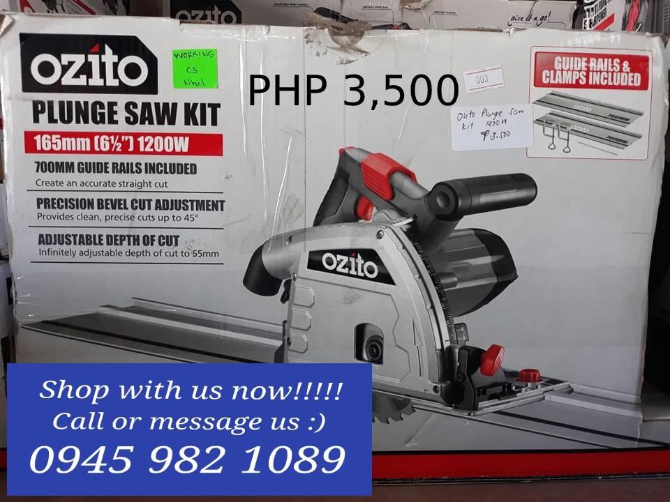 Ozito circular 2025 saw guide rail
