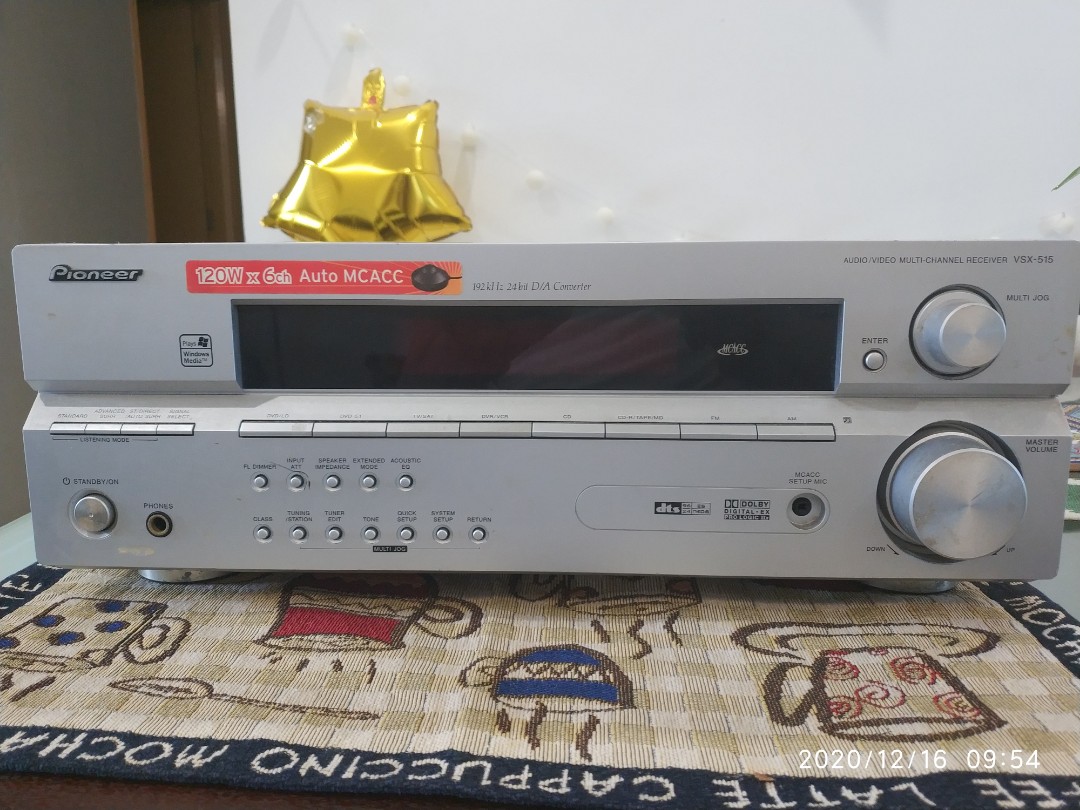 Pioneer Receiver VSX515, Audio, Soundbars, Speakers & Amplifiers on