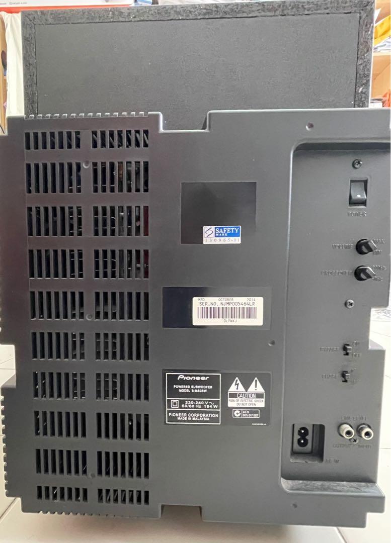 Pioneer Subwoofer S Ms3sw Audio Soundbars Speakers Amplifiers On Carousell Pioneer Subwoofer S Ms3sw Audio Soundbars Speakers Amplifiers On Carousell