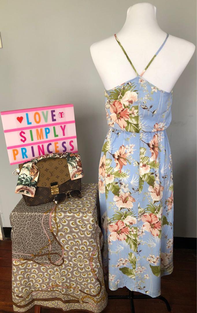 Primark floral maxi dress clearance