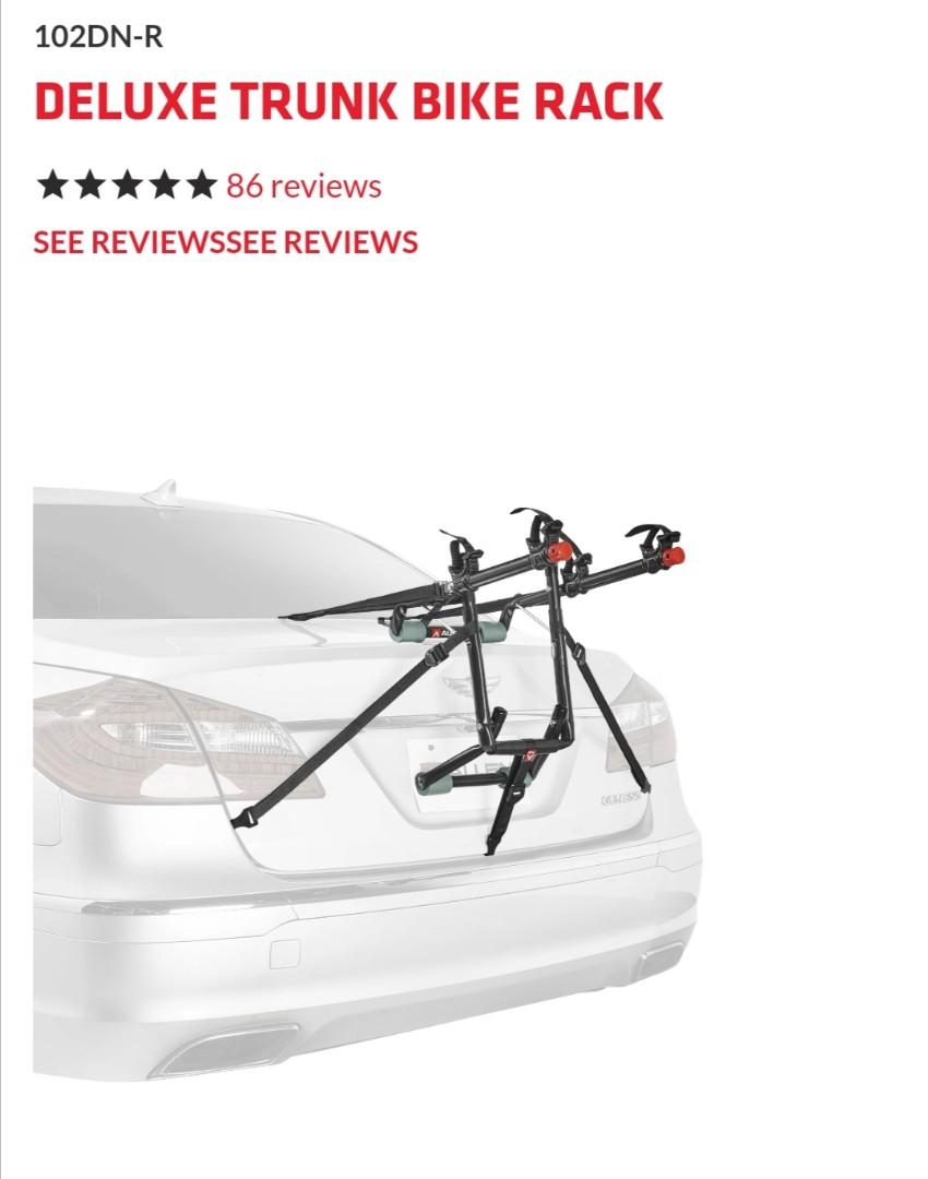 allen deluxe trunk bike carrier