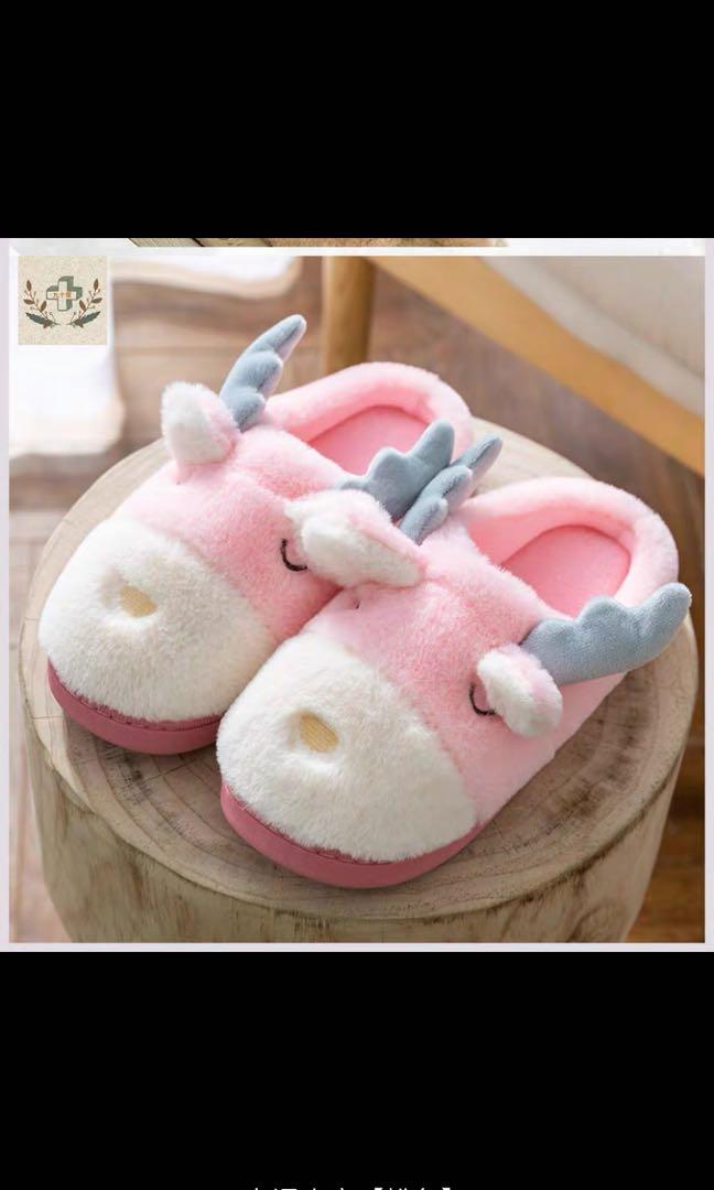 baby reindeer slippers