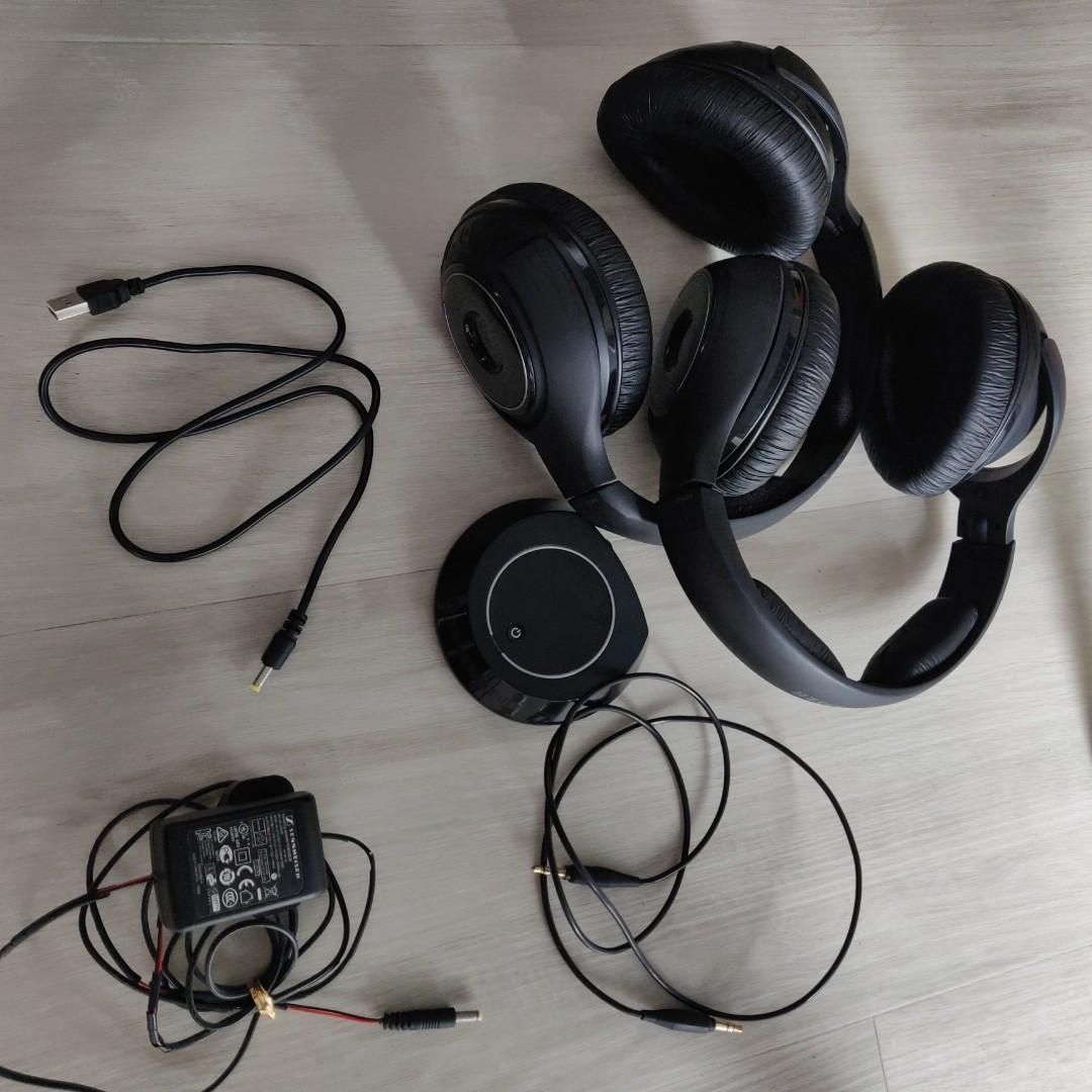 Sennheiser RS 160 2 pairs Audio Headphones Headsets on Carousell