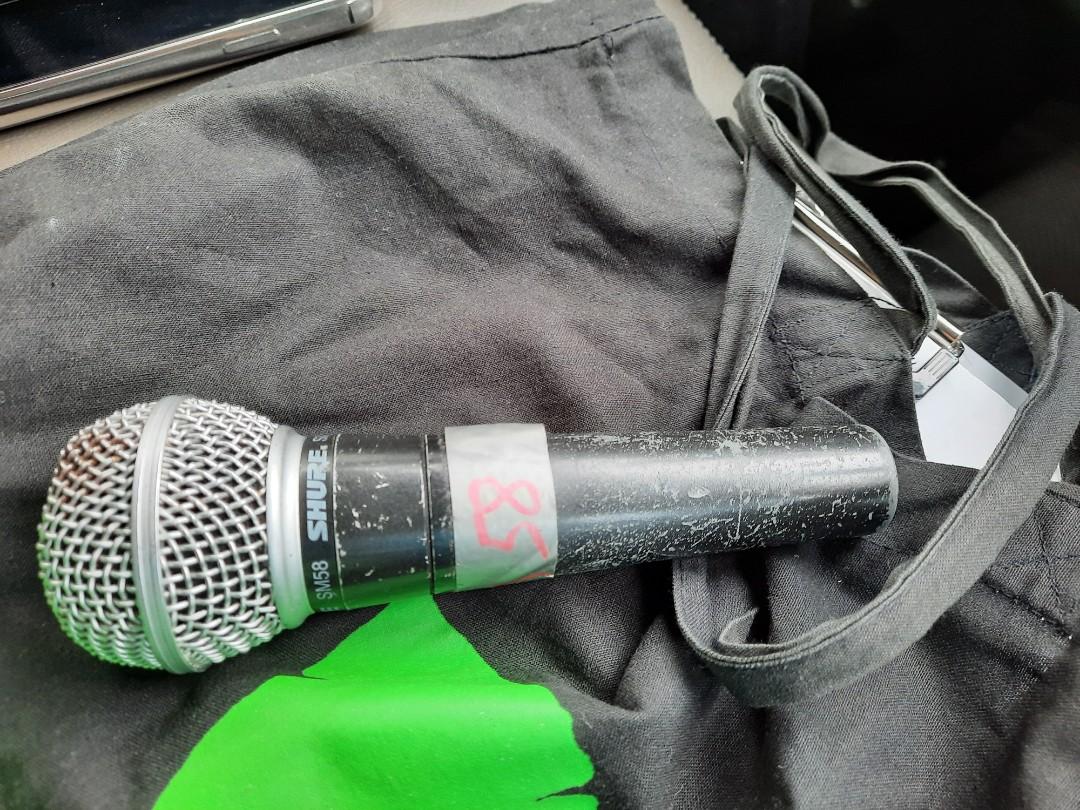 Shure SM58 (used) (Category: Other Audio Equipment) located in Singapore. Submitted by eventaudio (Listing ID 1056491171, Image 1). Description: .