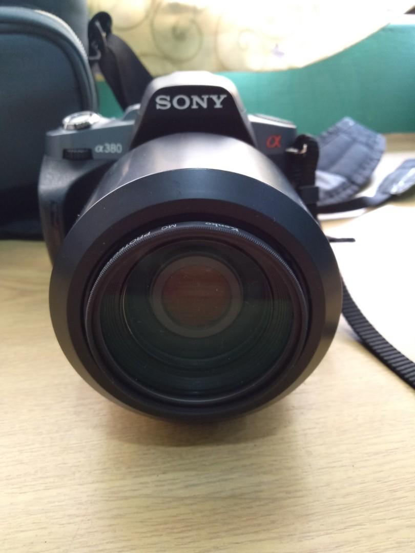 Sony DSLR camera, Alpha 380, Photography, Cameras on Carousell