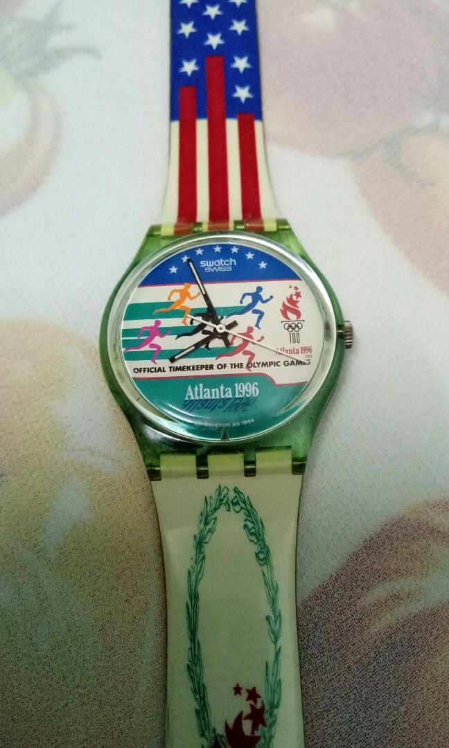 Swatch olympic games atlanta 1996 Men s Fashion Watches