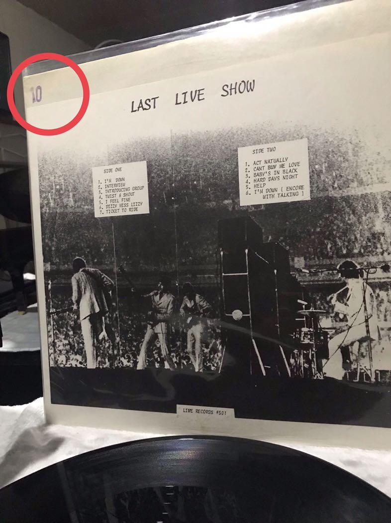 The Beatles Last Live Show Lp Vinyl Records Bootleg Rare Collection Unofficial Album Hobbies Toys Music Media Vinyls On Carousell The Beatles Last Live Show Lp Vinyl Records Bootleg Rare Collection Unofficial Album Hobbies Toys Music Media Vinyls On Carousell