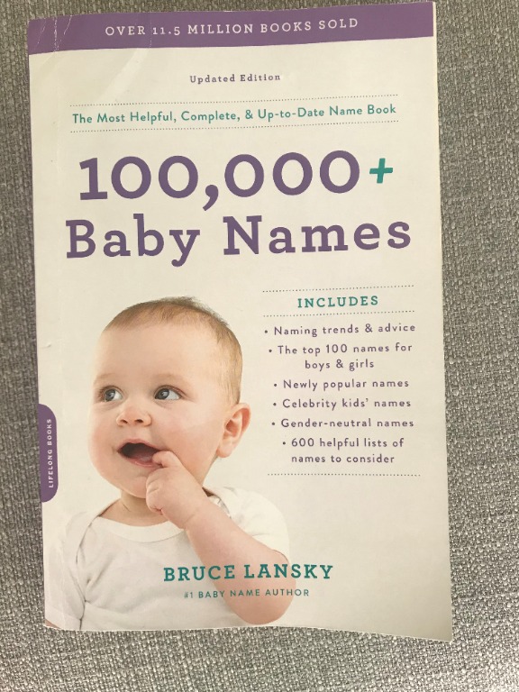 The best baby name books!, Books & Stationery, Non-Fiction on Carousell
