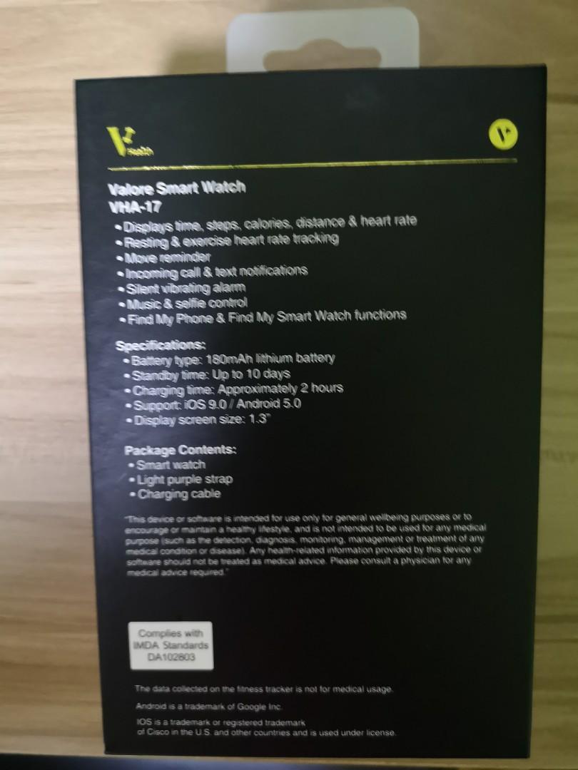 Valore smart watch vha 17 review best sale