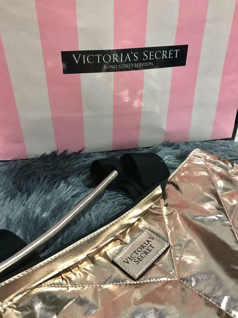 Victoria secret rose best sale gold tote