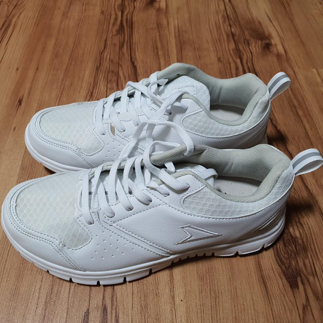 Bata power on sale white school shoes