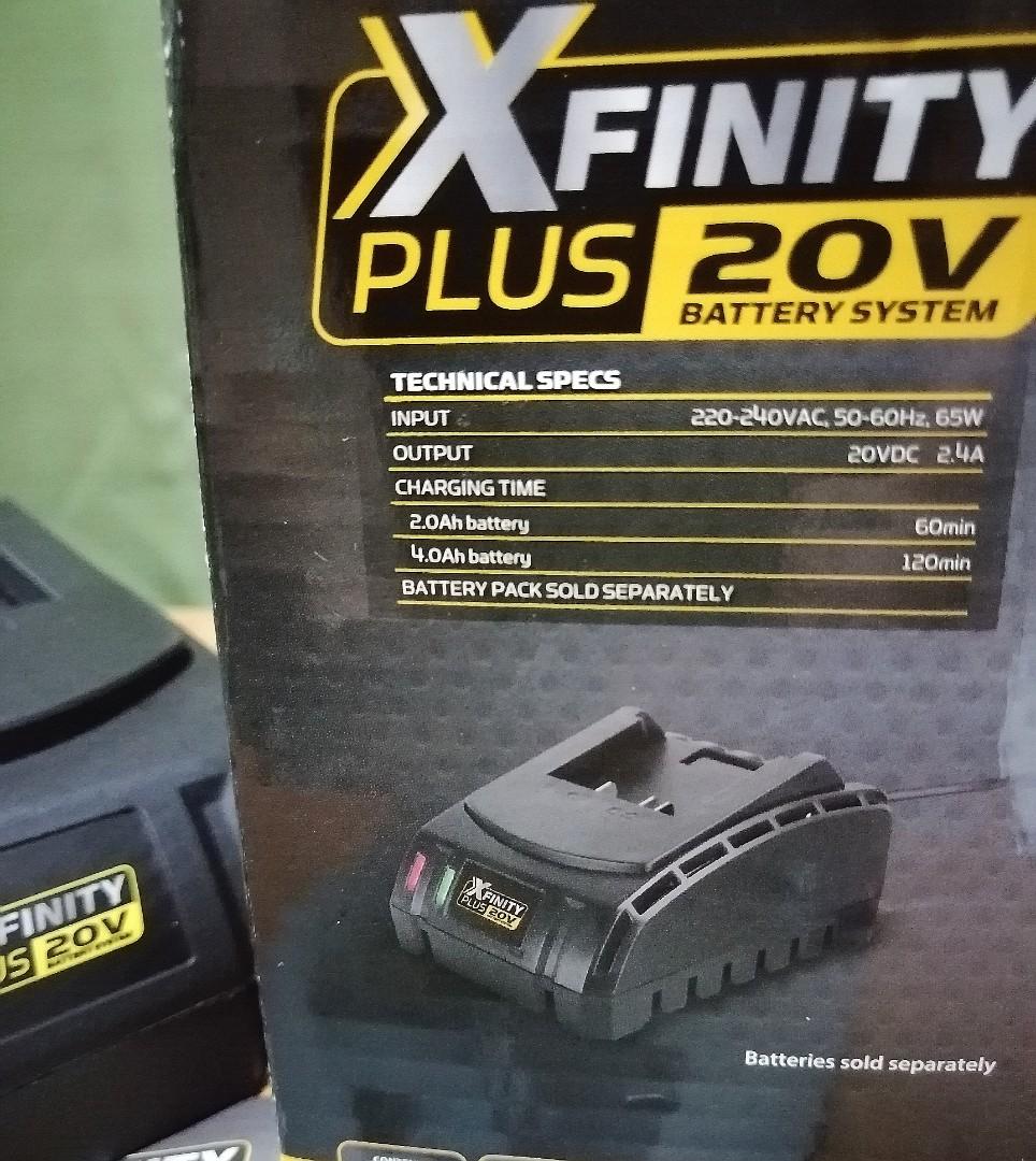 Gardenline 20v battery 2025 charger