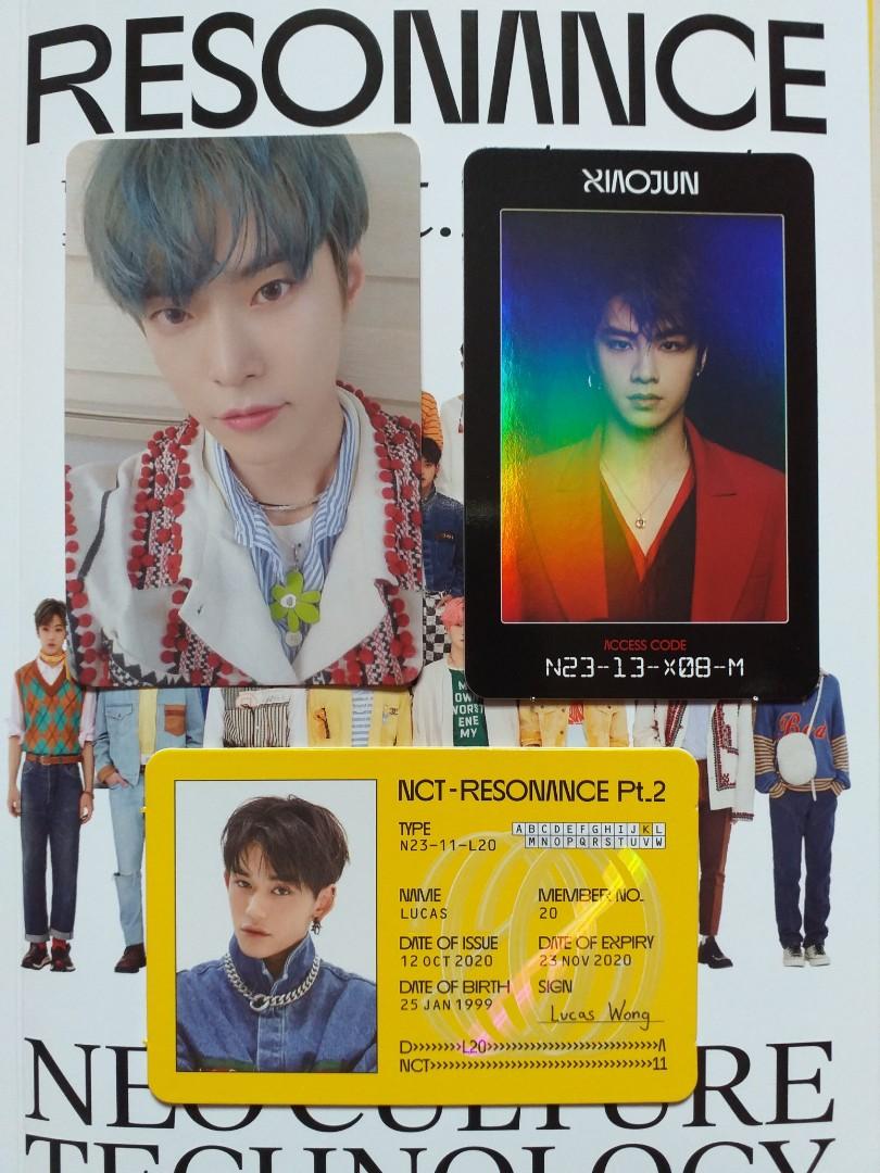 Wtt Wts Nct Resonance Pt 2 Xiaojun K Wave On Carousell