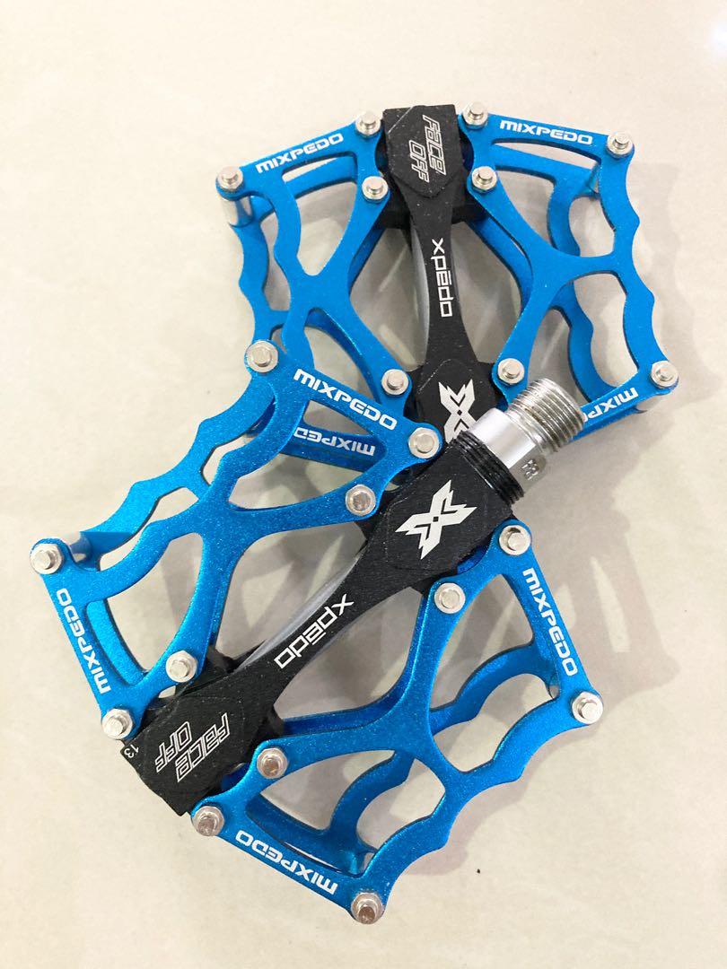 Xpedo XMX13 Pedals ( Blue ), Sports Equipment, Bicycles & Parts ...