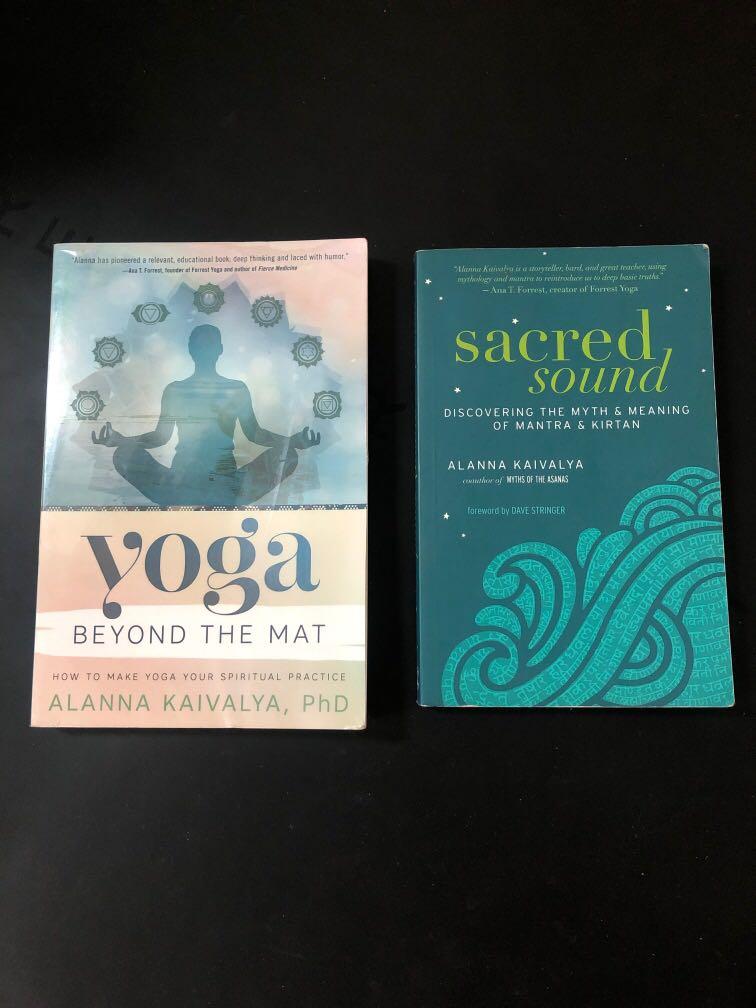 Yoga Book Set By Alanna Kaivalya Books Books On Carousell